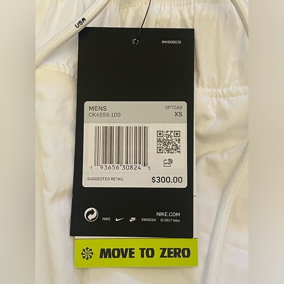 Nike Team USA Olympic Medal Stand Pants 'White' (size us mens XS & S) - Picture 3 of 12